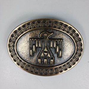NATIVE AMERICAN PHOENIX THUNDERBIRD BELT BUCKLE